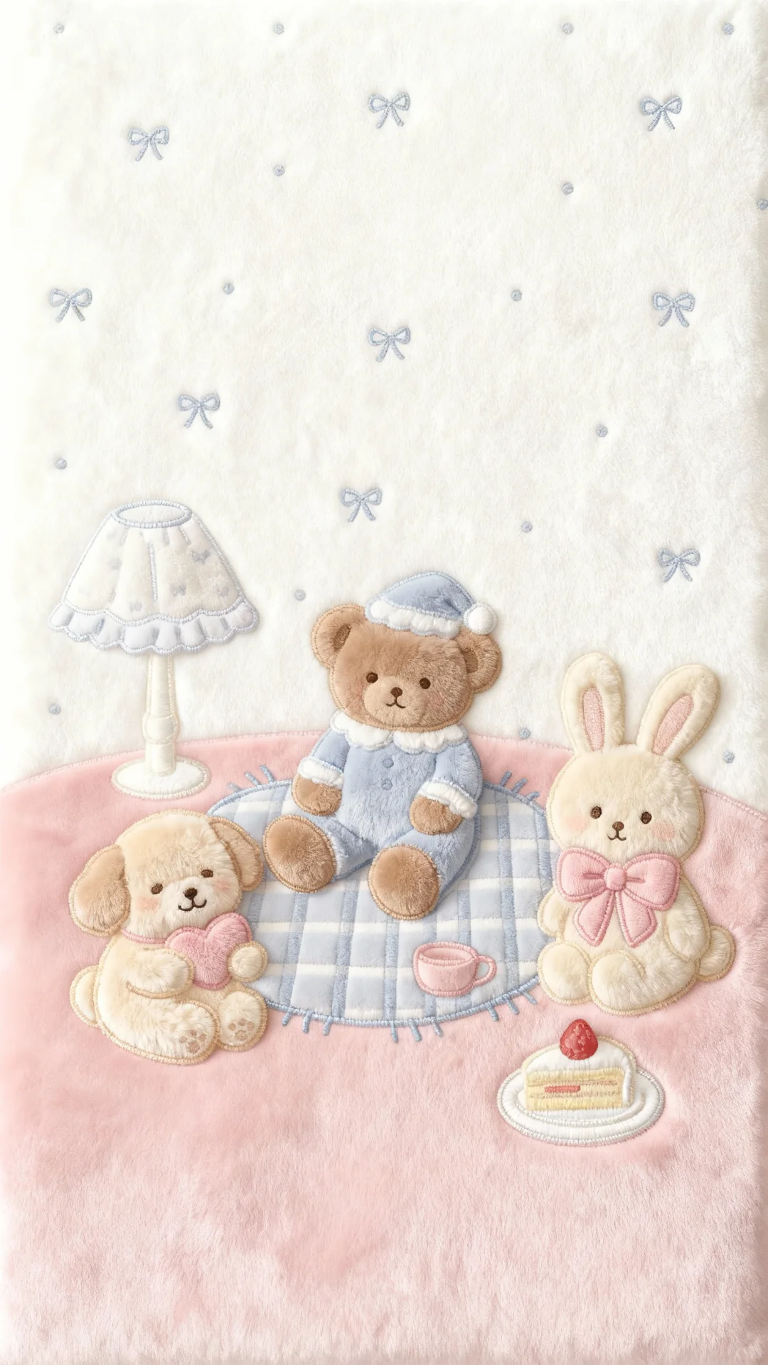 冷冷的冬天，就要和小熊在一起