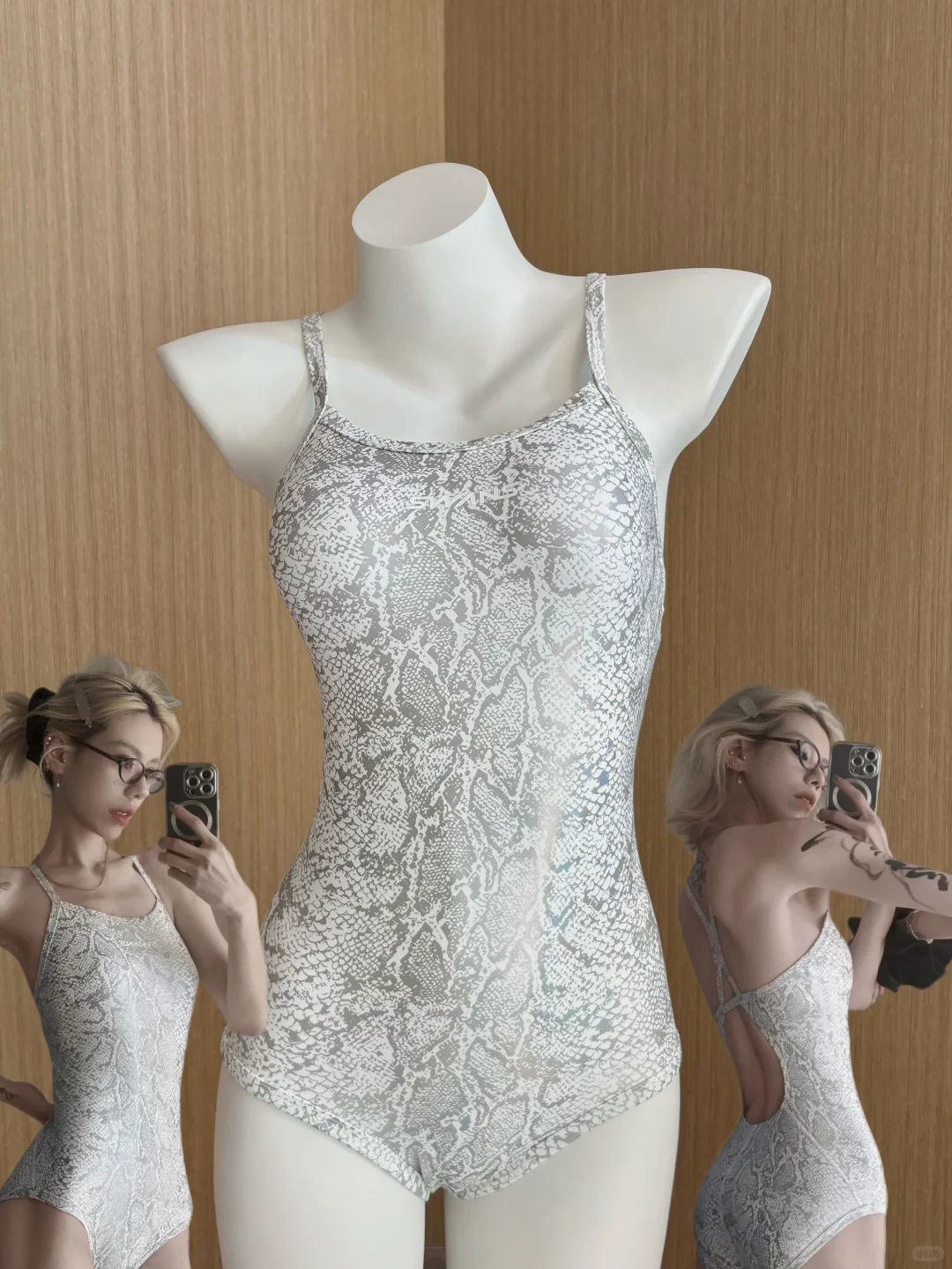 白蟒上身，清冷感杀疯了🤍