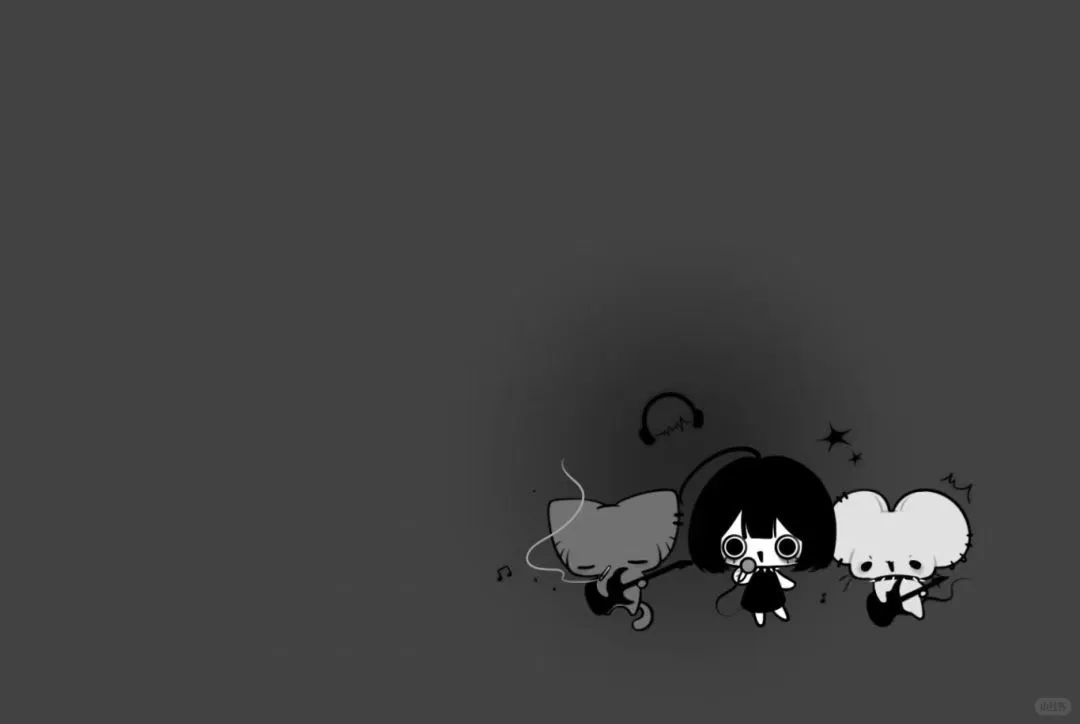 深色系のiPad平板壁纸