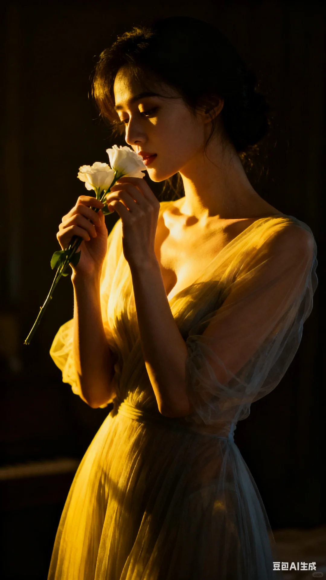 Ai写真●怎样0元生成高级光影氛围感写真？