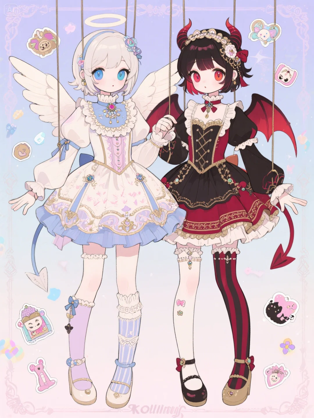 牵丝木偶|天使与魔鬼