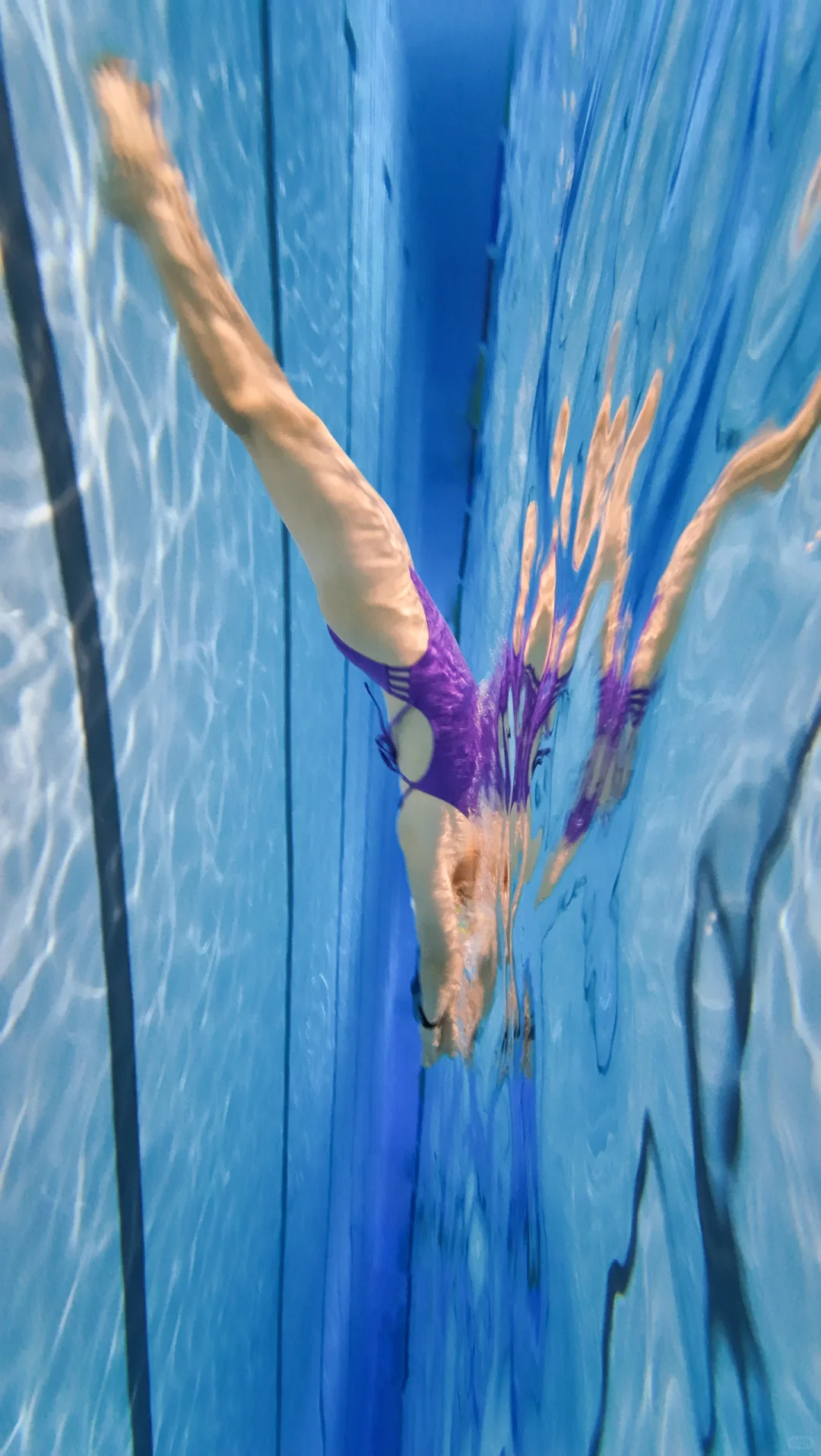 当你会游泳以后～～～♥爱上自己的瞬间