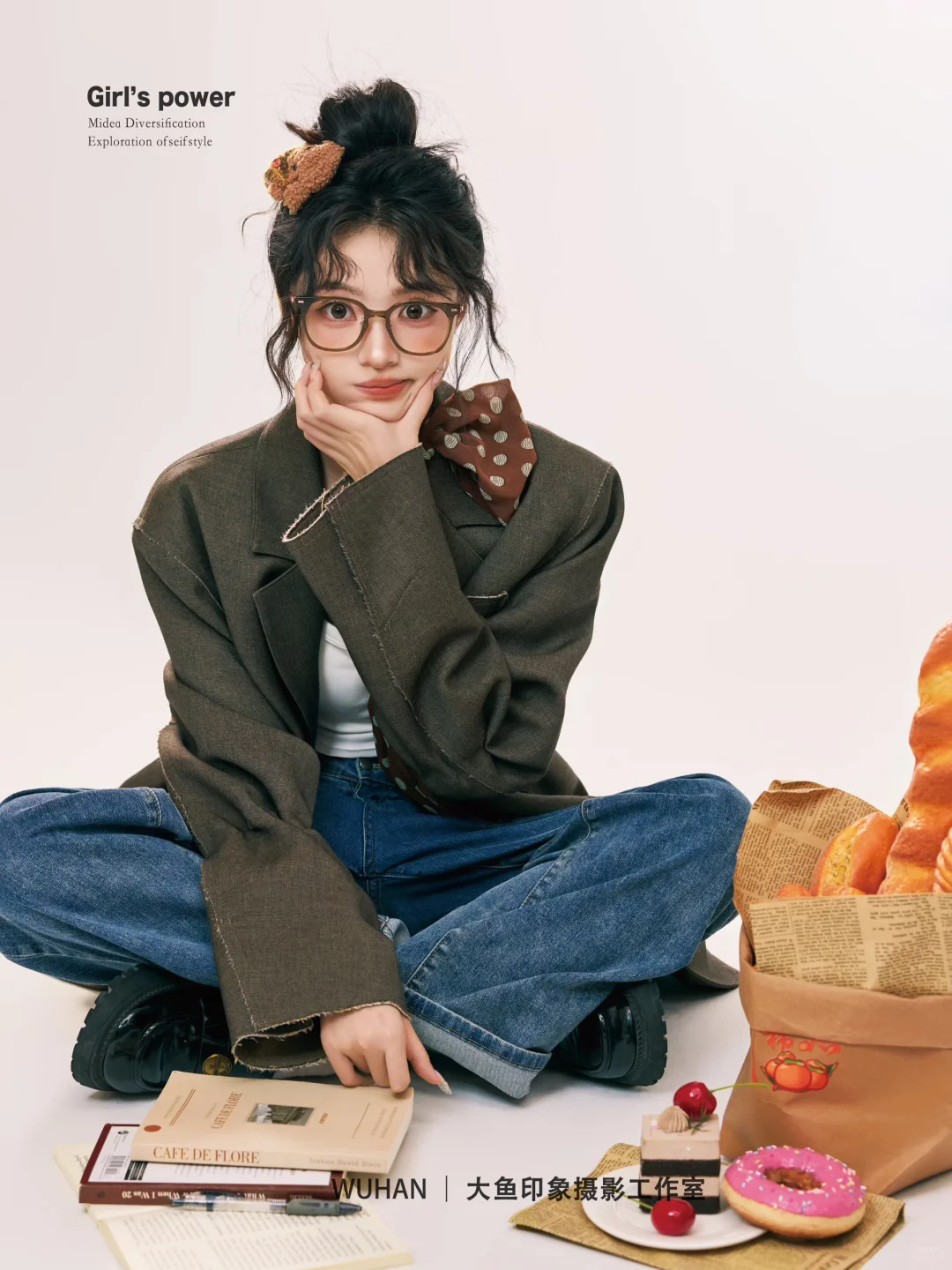 学废啦(⸝⸝•‧̫•⸝⸝)🥐是奶呼呼书呆子面包少女