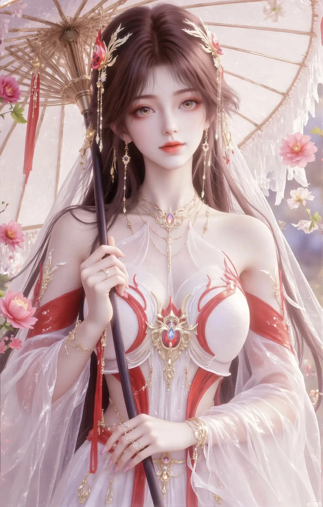 国漫女神火灵儿，上古时期的女神，绝美！！