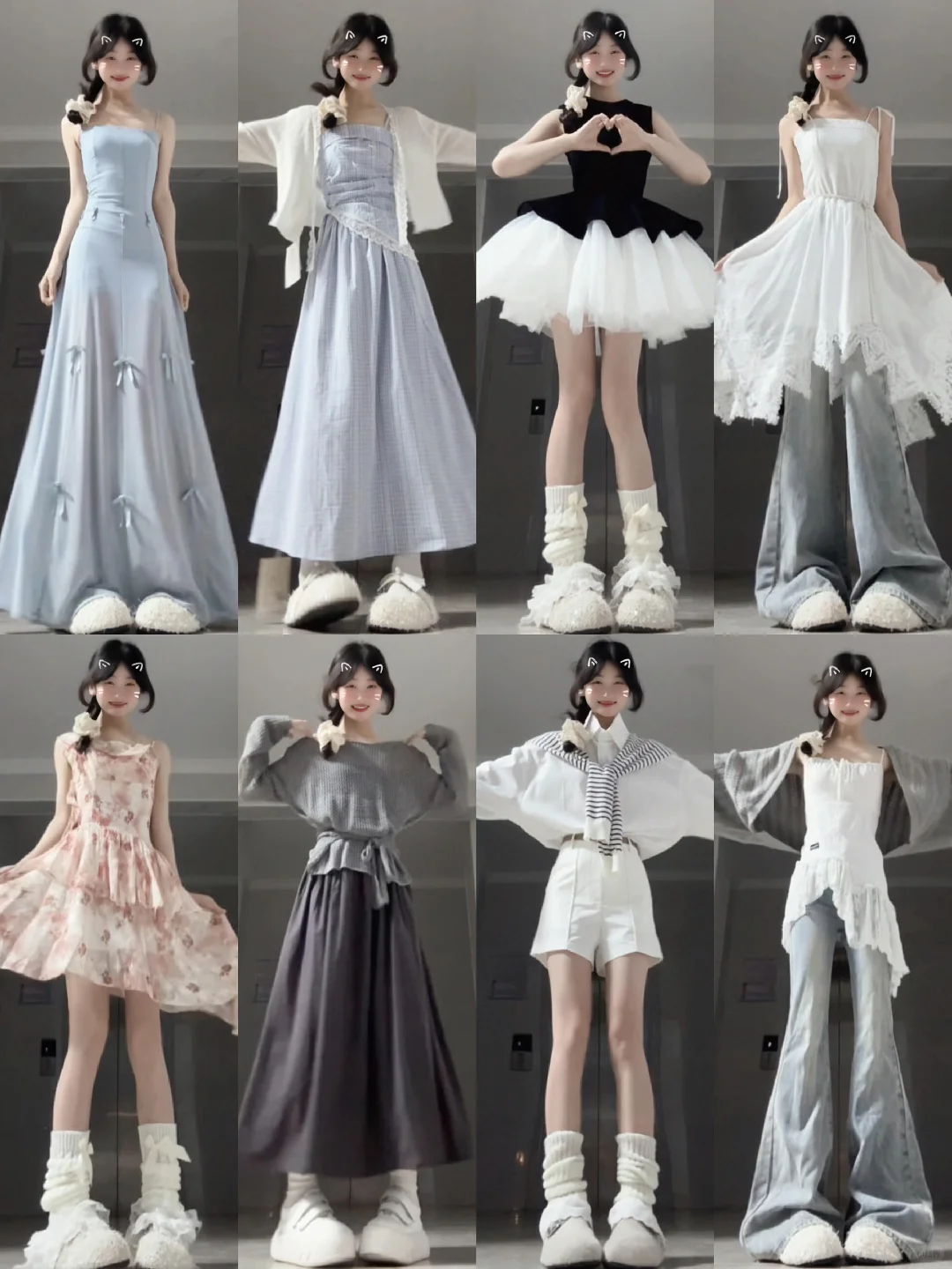 32套｜夏季甜美少女风穿搭