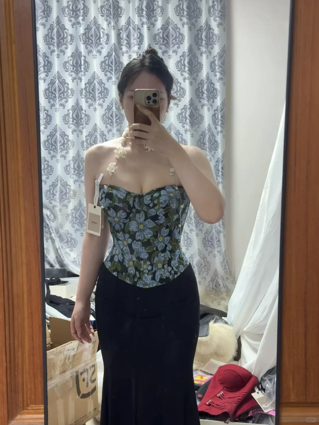 135斤manrui蓝花物语到了！！咋样啊