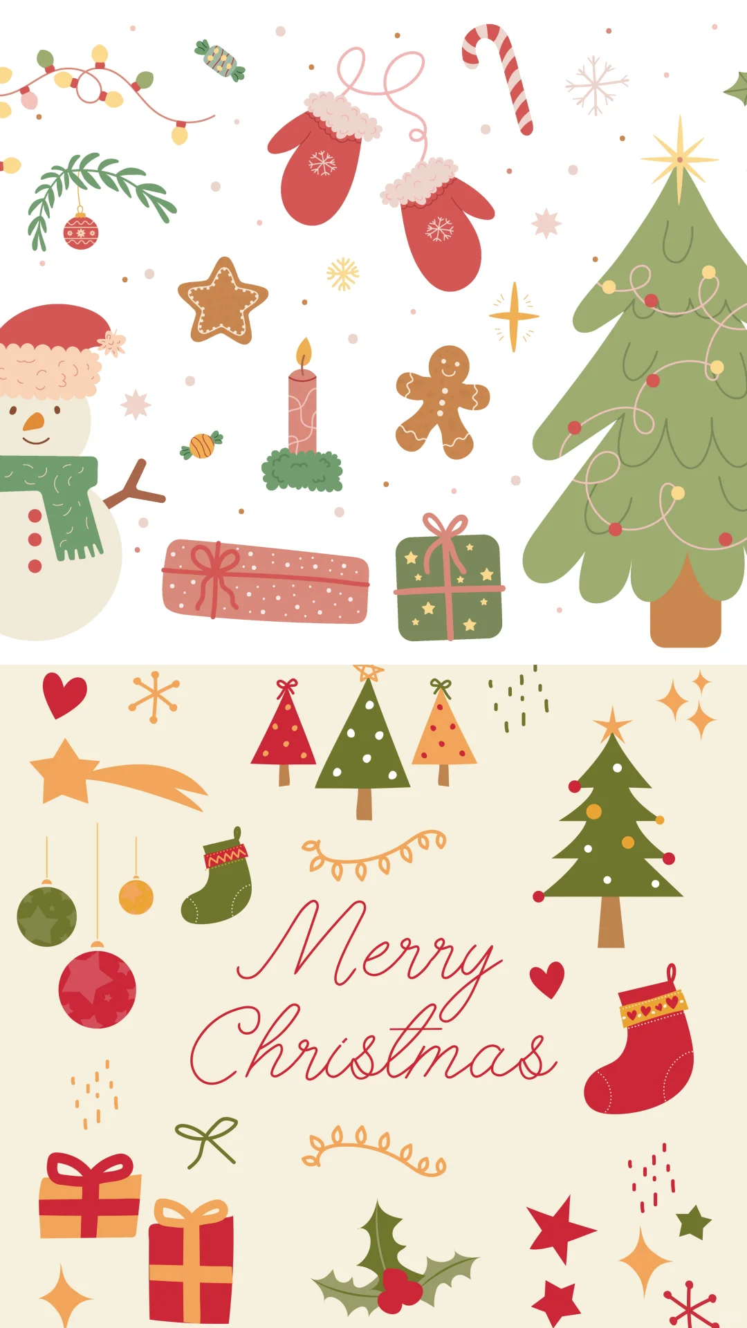 🎄素材分享 | 圣诞节氛围感壁纸