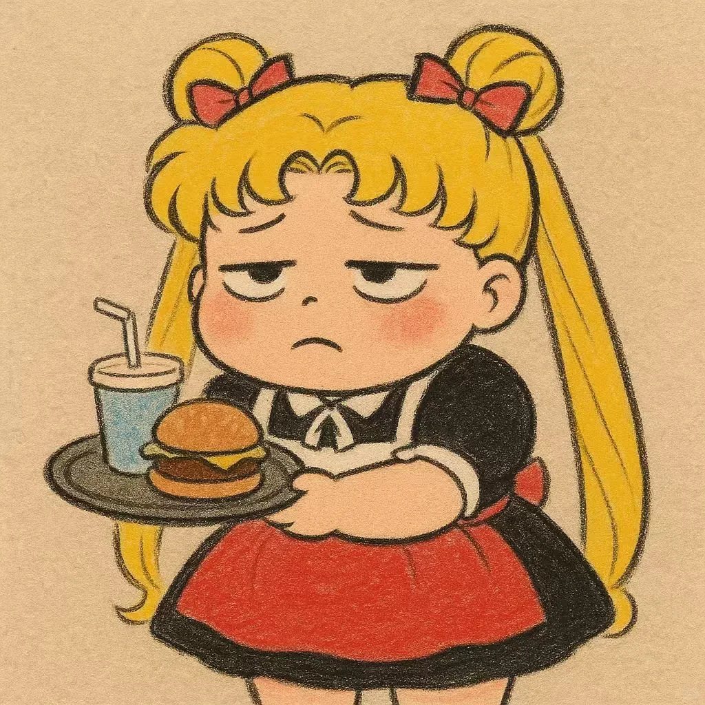 这也太可爱了叭！美少女战士头像～