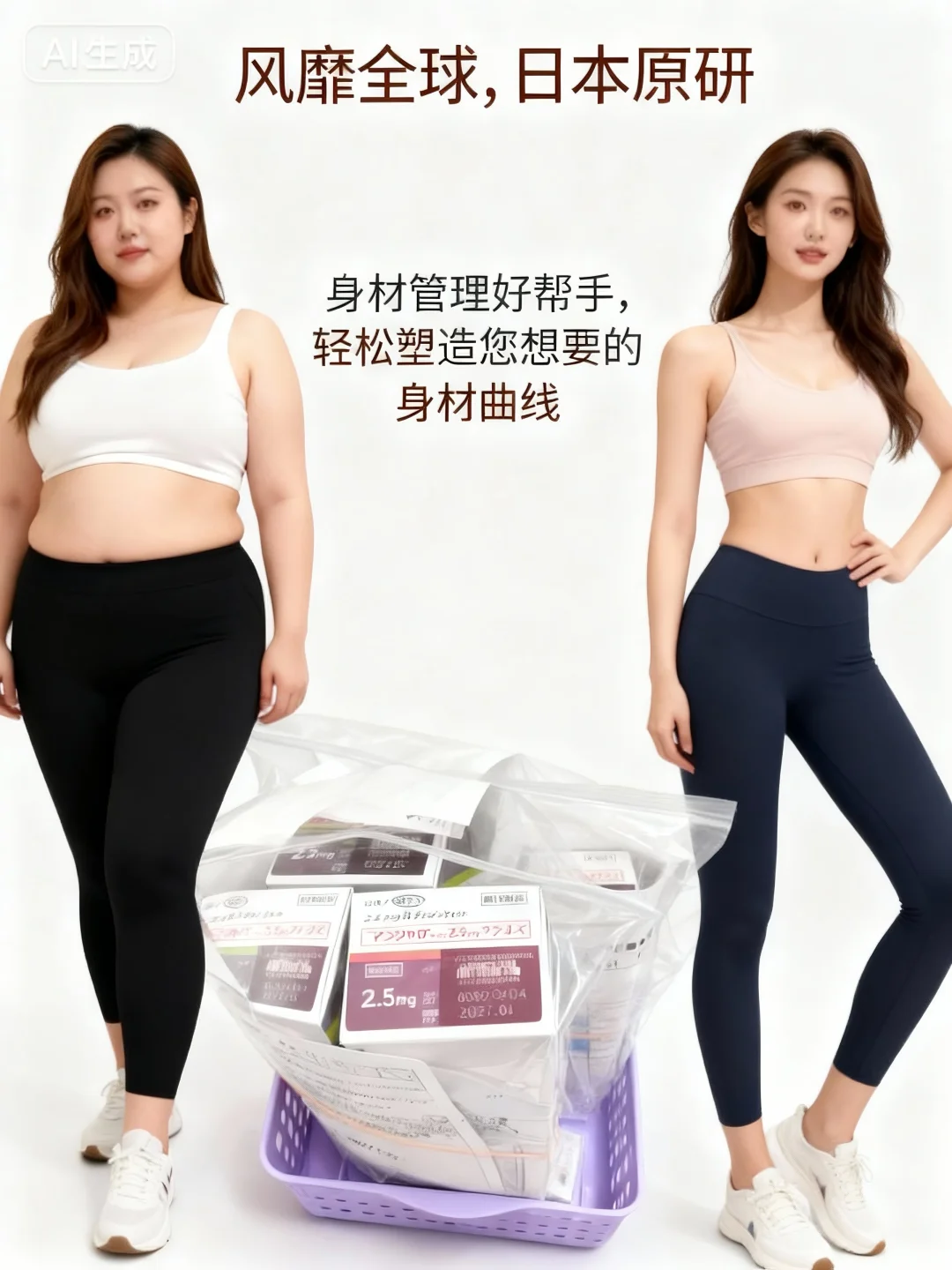 日本原研 T西，帮您轻松控制/塑造身材曲线