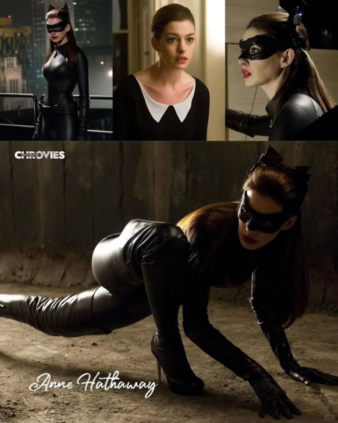 对比四代猫女，安妮·海瑟薇依然最顶！