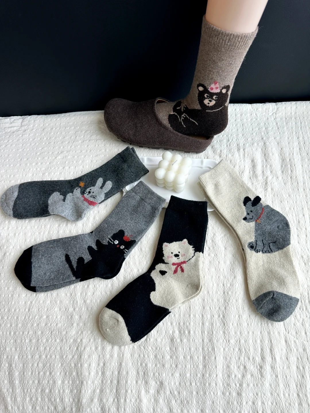 谁能拒绝一整排小动物袜子啊！【782】