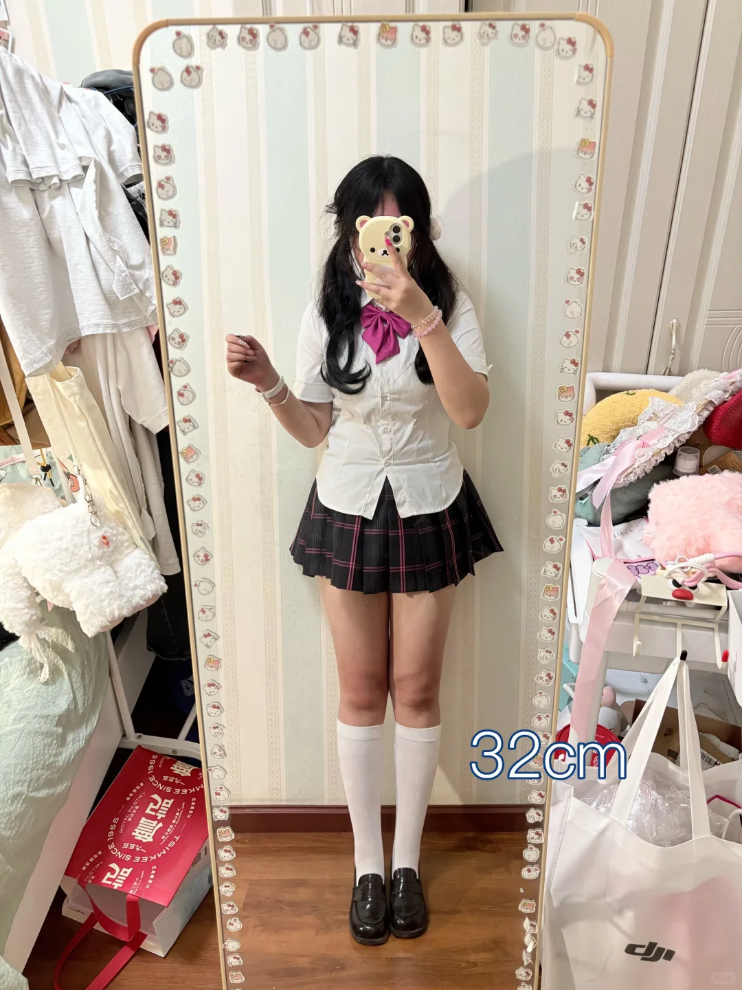 165 130｜微胖宝宝不同长度袜子对比🌟