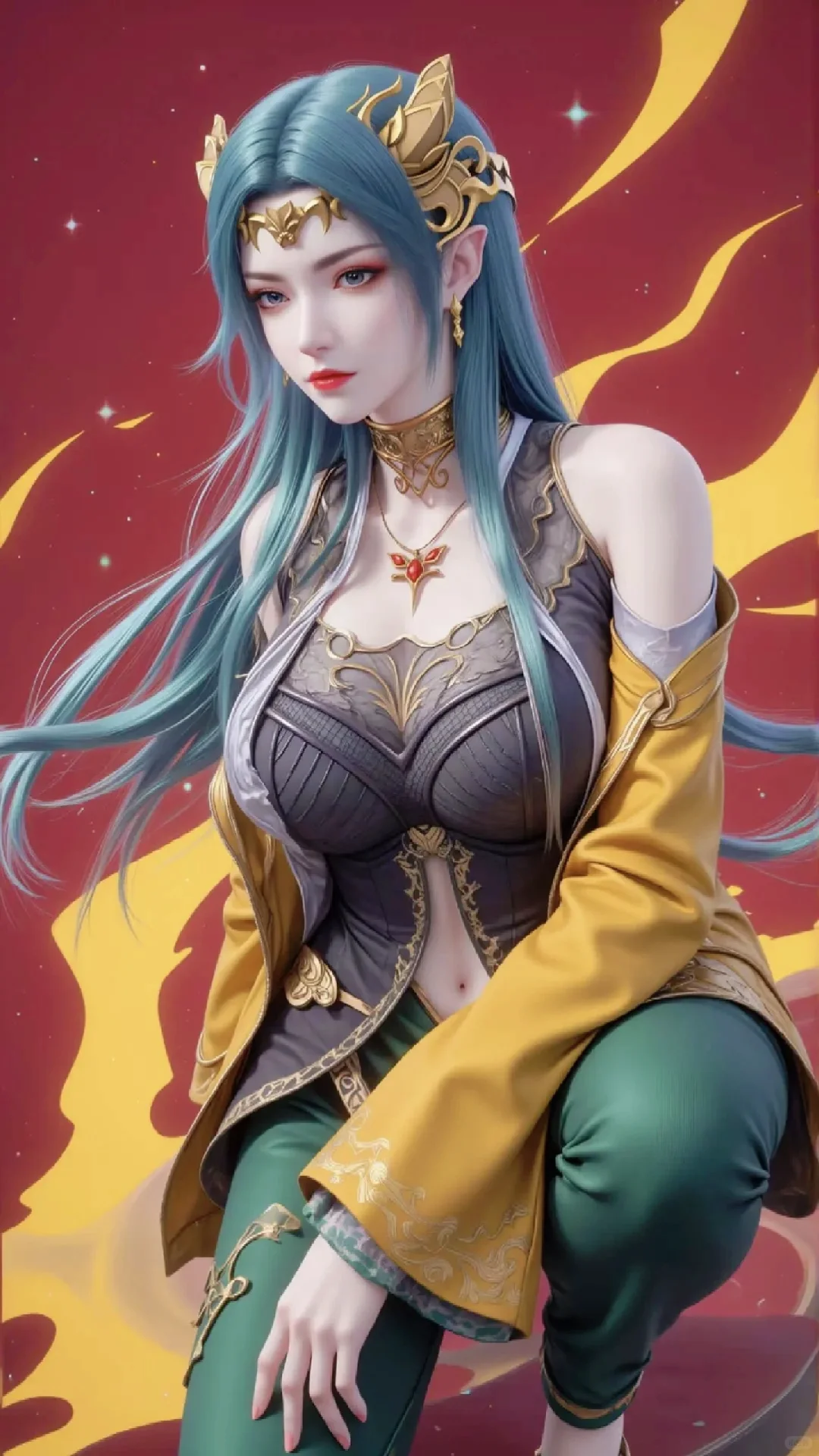 国漫女神‖斗破苍穹～九彩女王