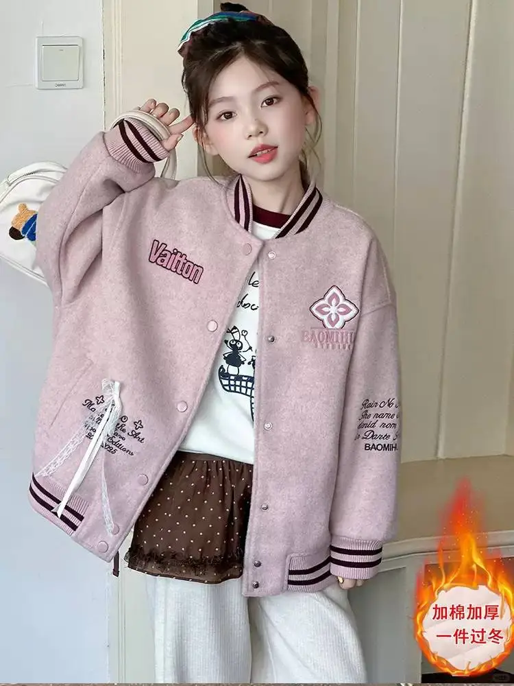 2025新款女童棒球服⛄️韩系萌宝必备