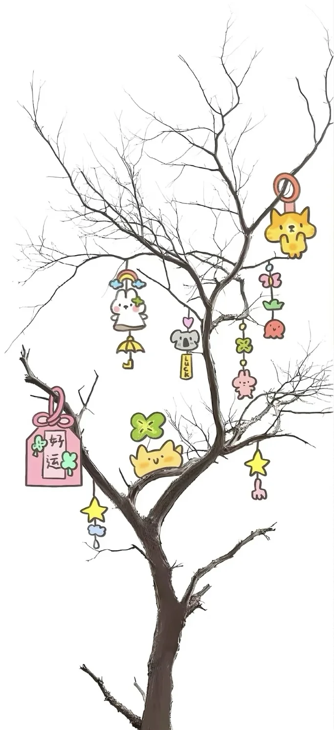 满树的可爱小挂件～
