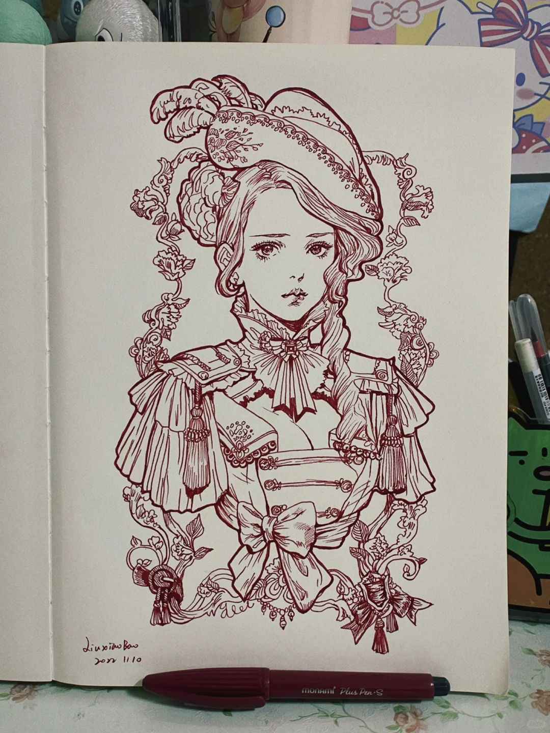 近期线描临摹练习