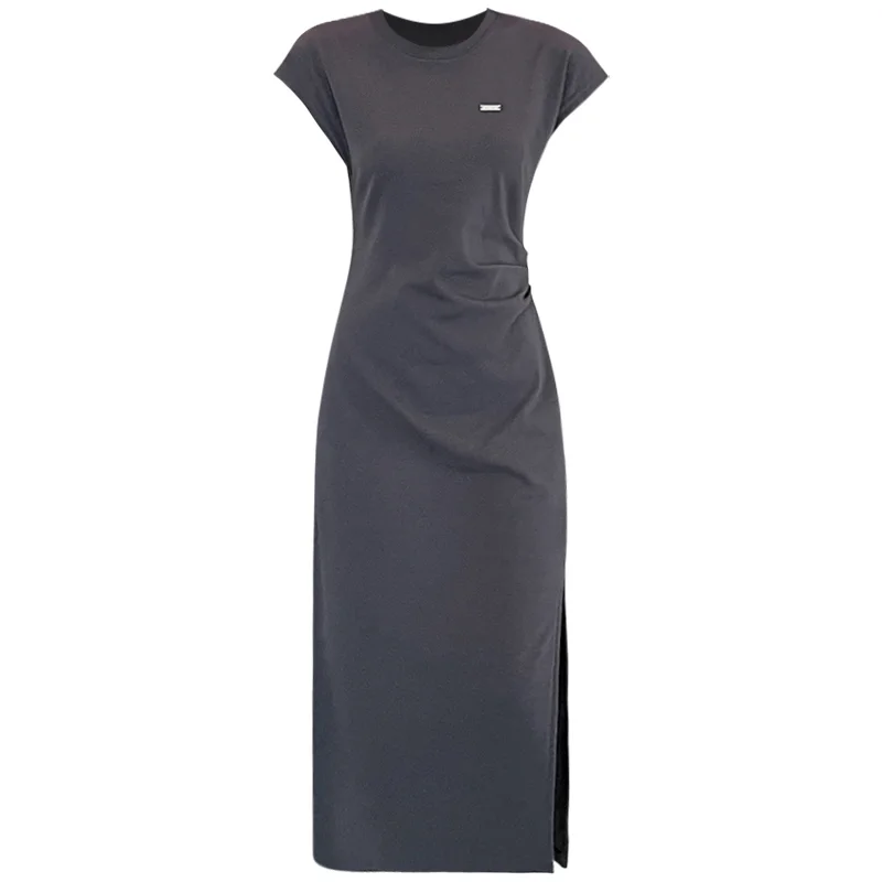 气质休闲女夏202新款轻奢高级感修身t恤