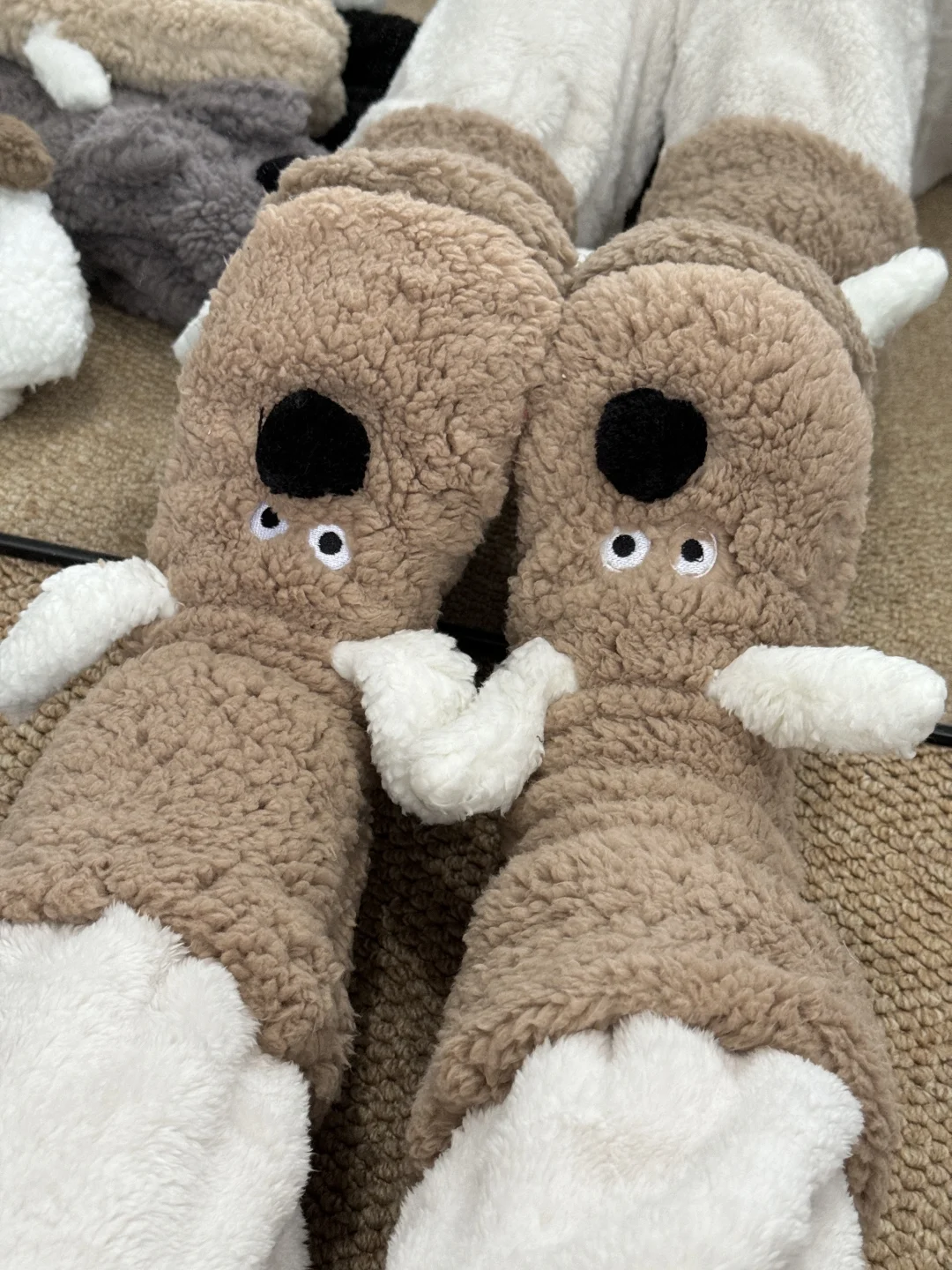 是谁收到了男朋友买的小狗地板袜鞋!!!!!