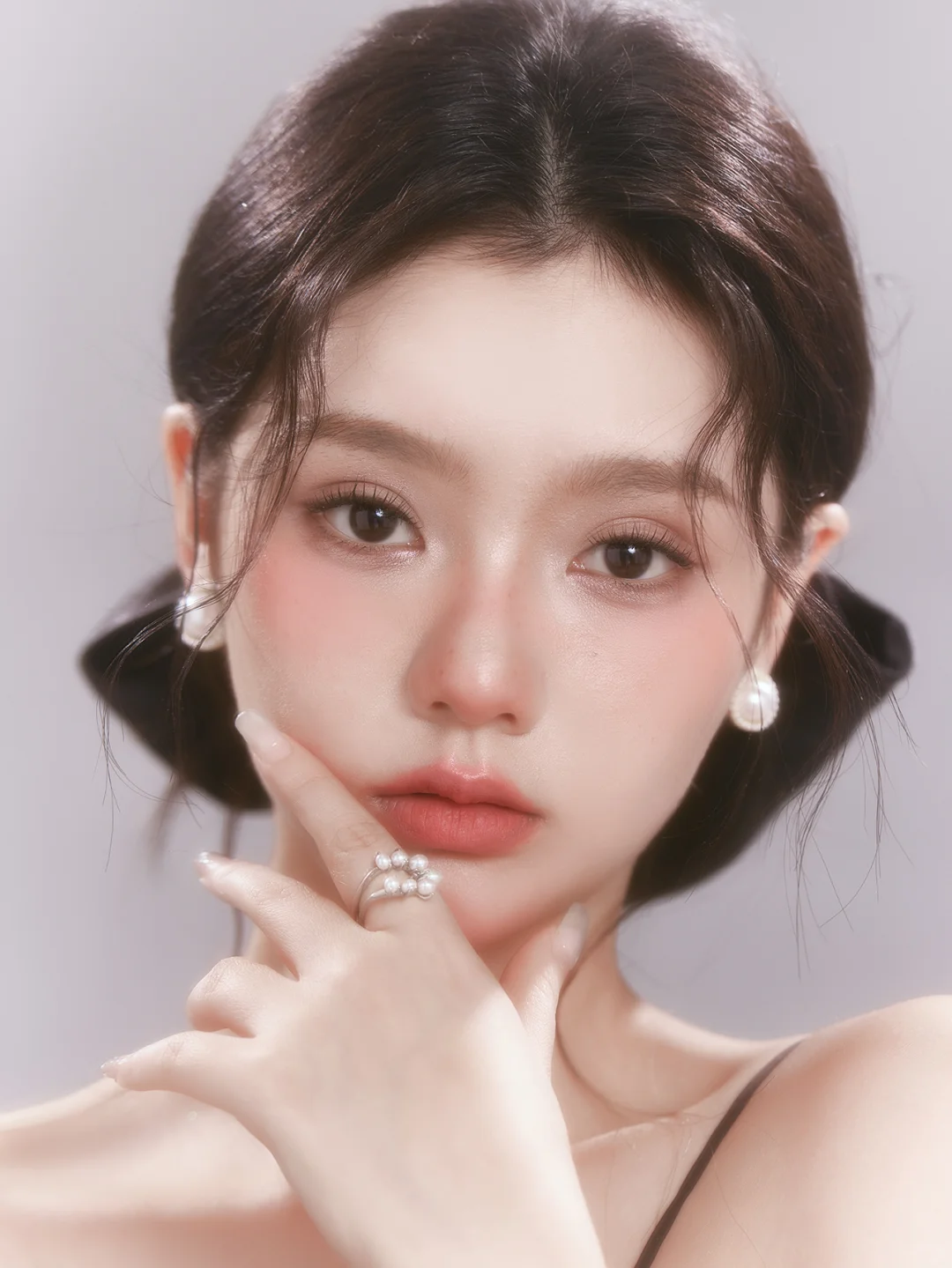 今天是韩系公主～🖤妥妥的富家千金即视感