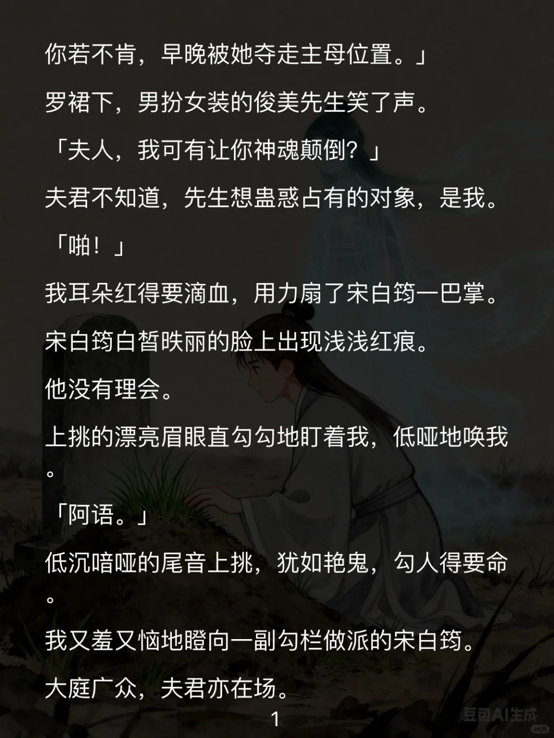 夫君嫌我舌笨，却迷上女先生的