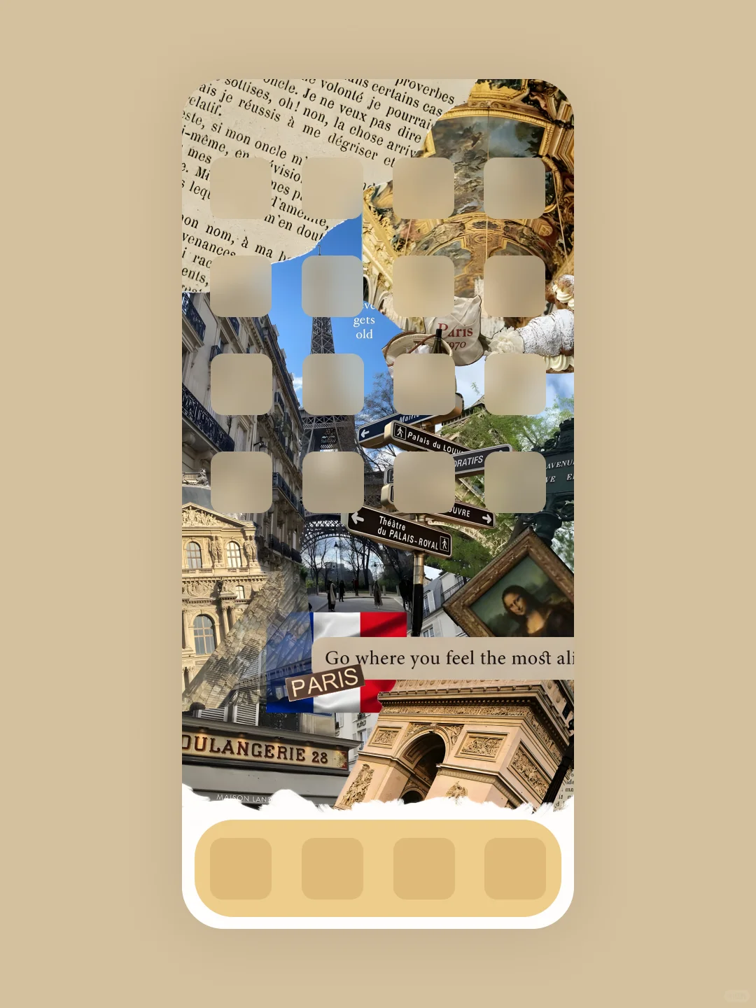 手机壁纸丨巴黎铁塔下的浪漫邂逅丨 544