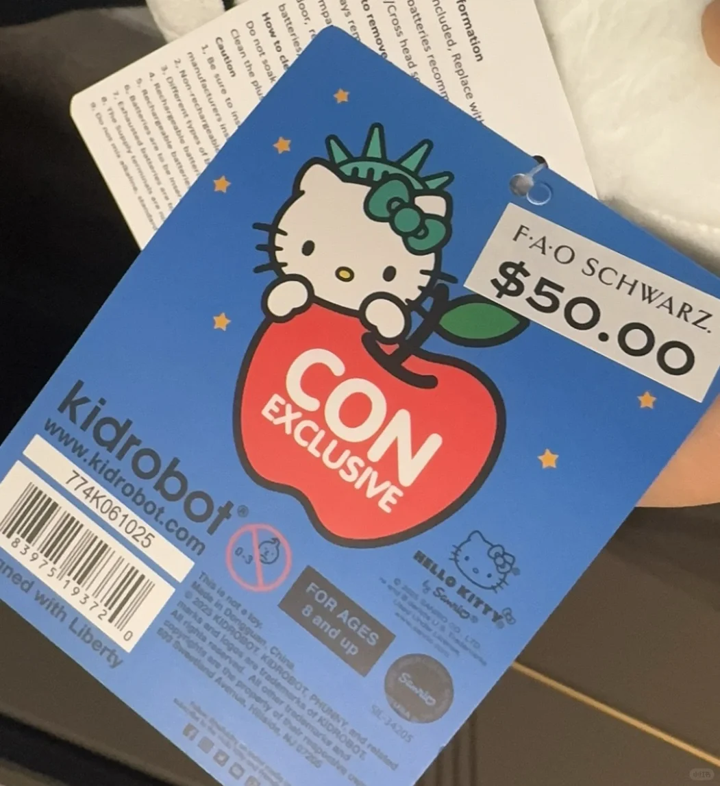 太好看了吧！自由女神hello kitty！