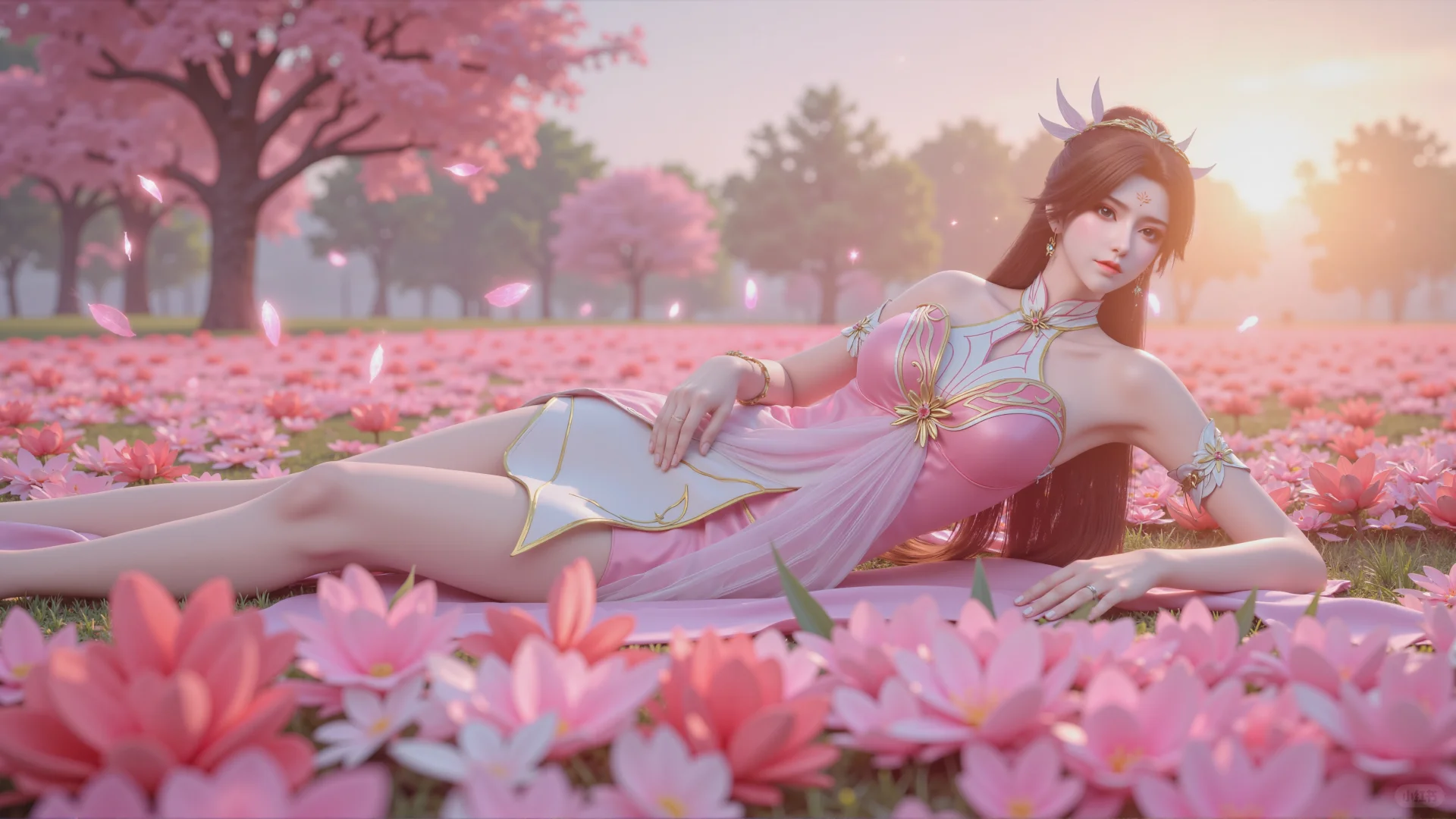 国漫女神《斗破苍穹》花锦