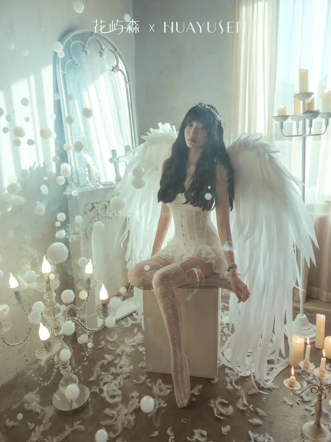 有被天使姐姐的氛围感美到！✨