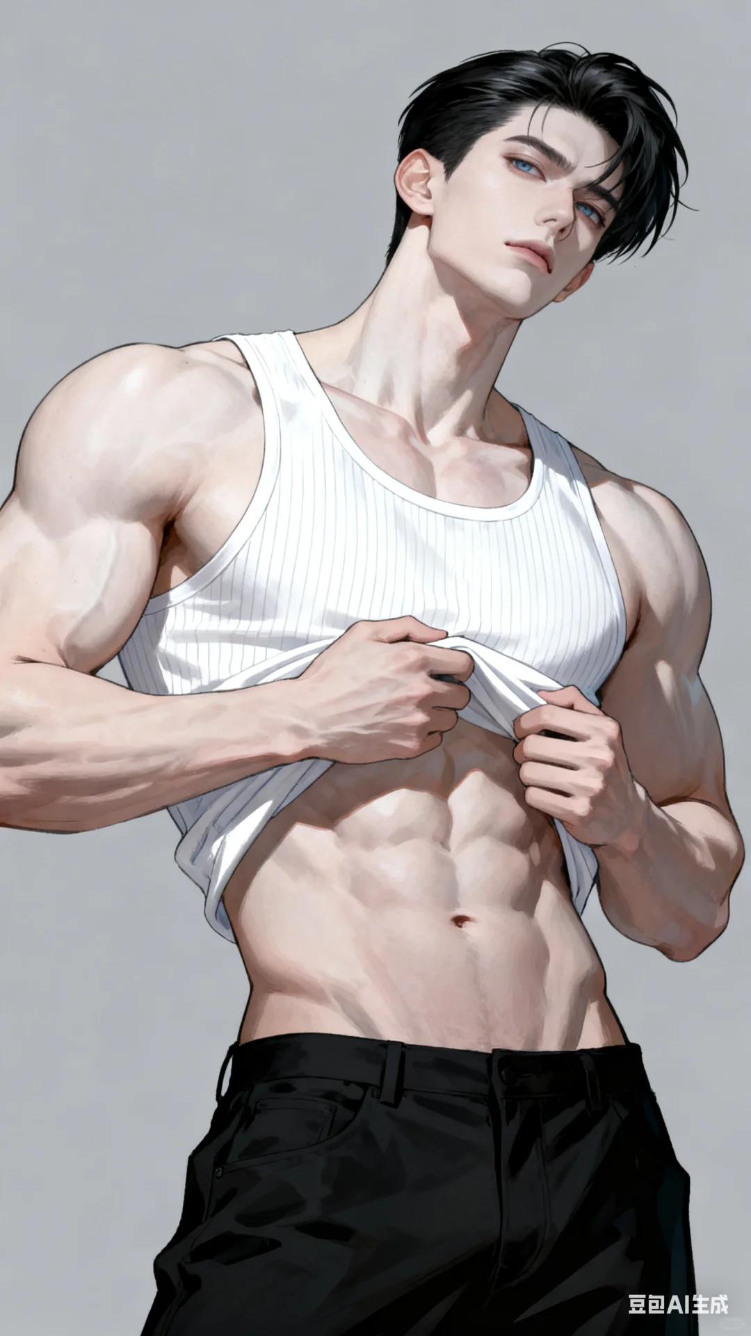 豆包4.0关键词分享（背心腹肌）