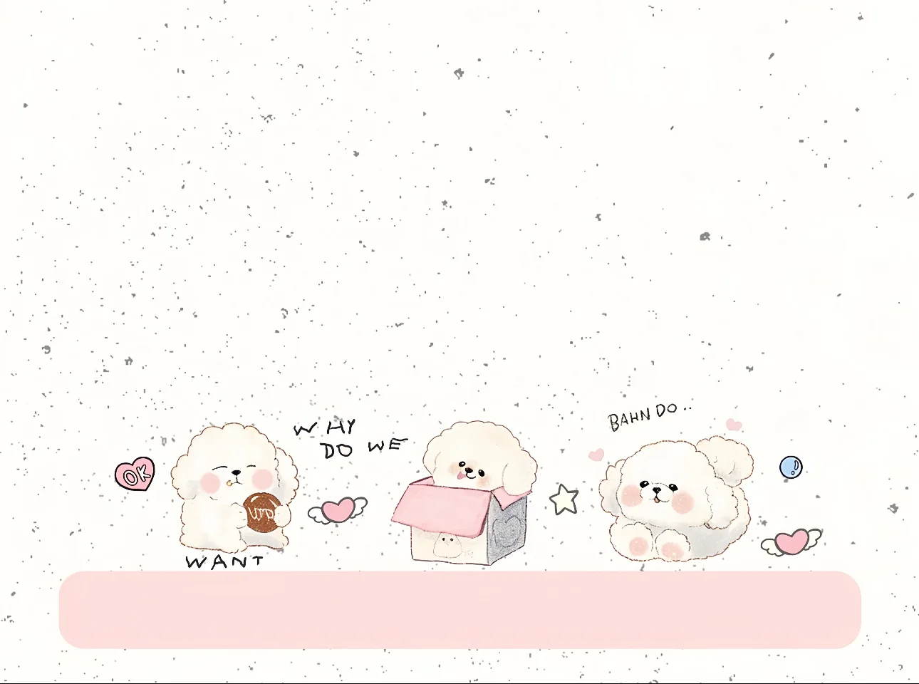 腊肠狗|电脑ipad壁纸套图✨