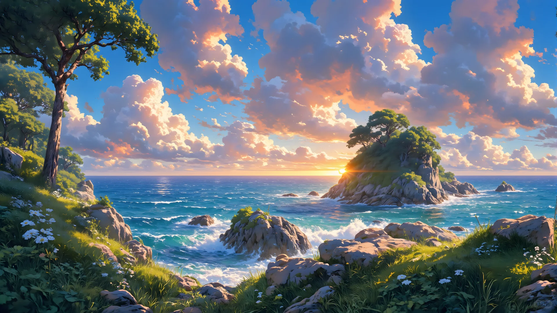 电脑壁纸 014-蓝天白云