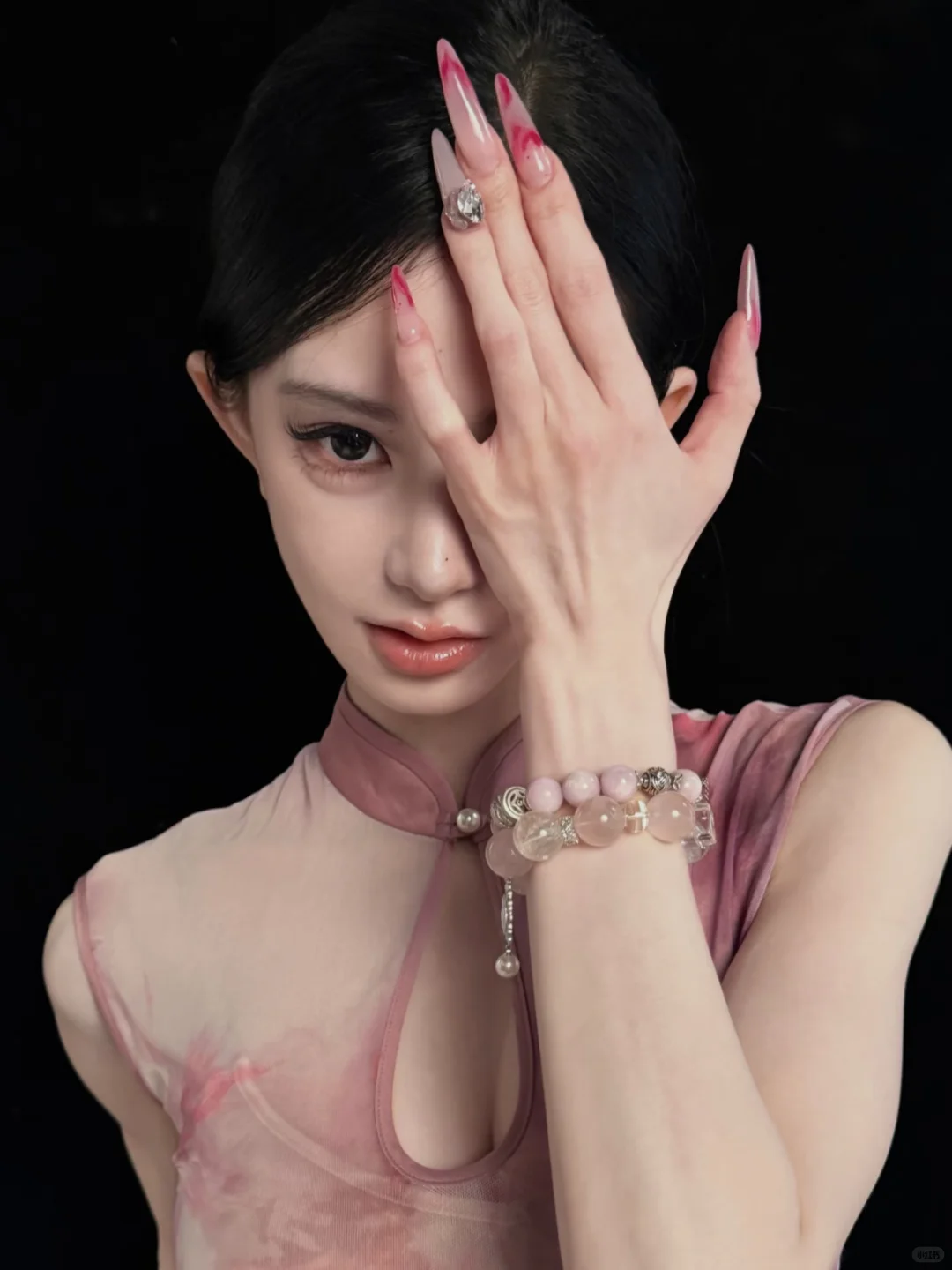 钓系媚感美甲天花板！这组直接封神！