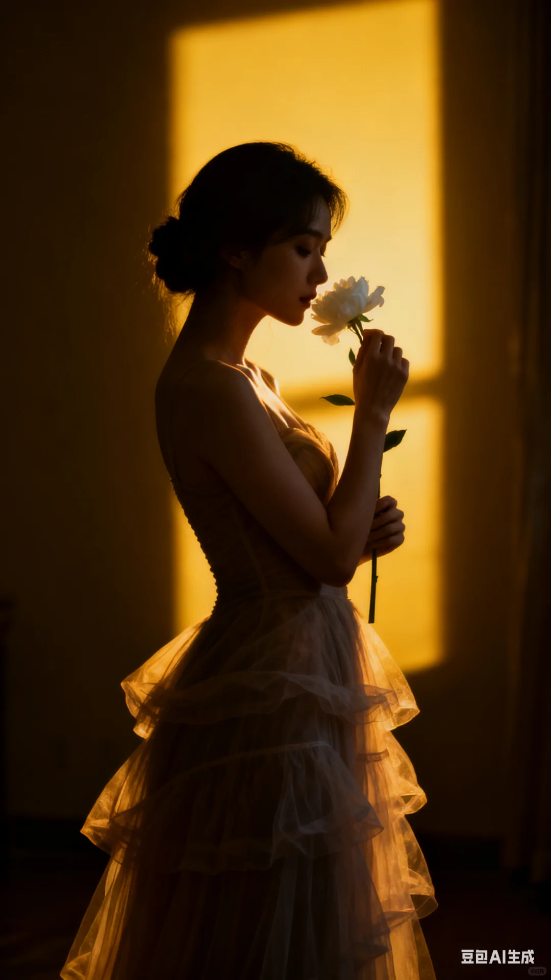 Ai写真●怎样0元生成高级光影氛围感写真？