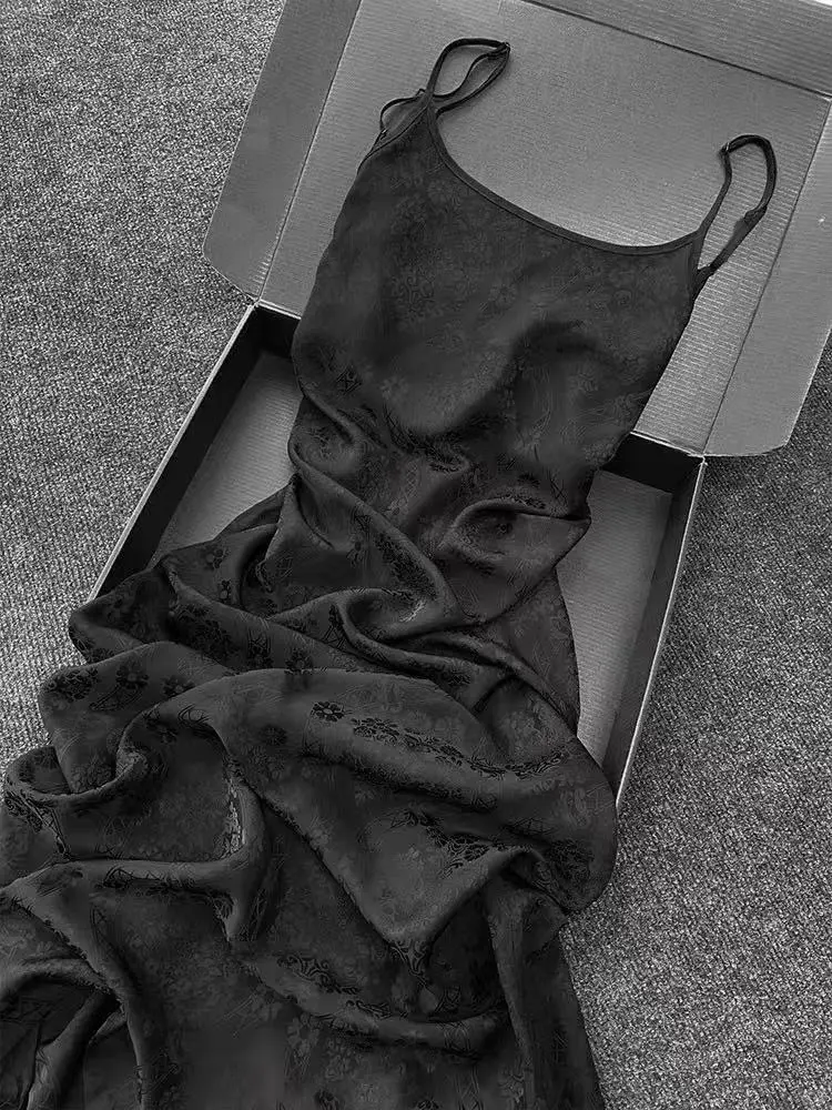 🖤新中式黑裙上新啦！显白又高级