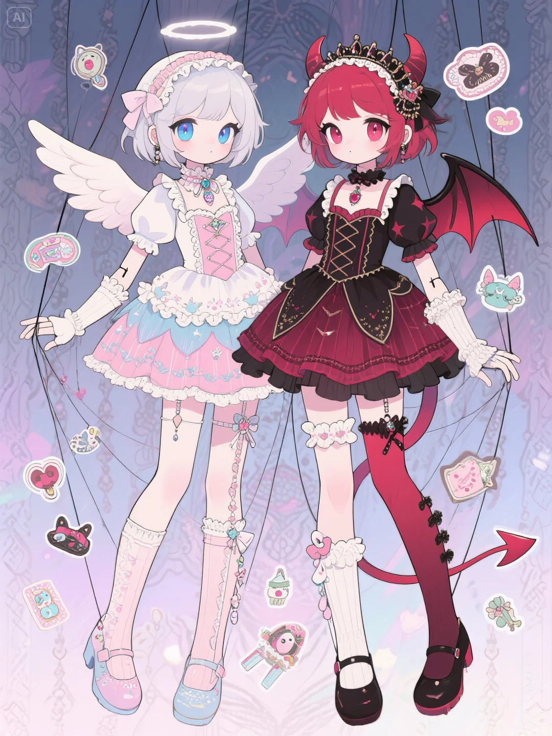 牵丝木偶|天使与魔鬼