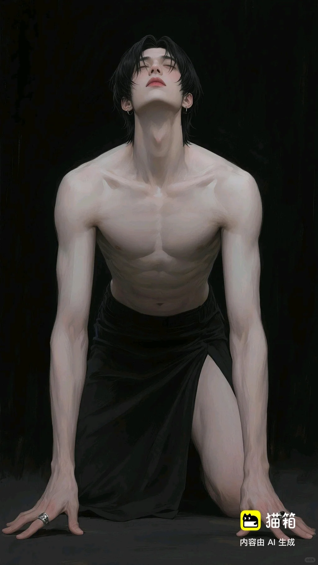 猫箱刷图，腹肌