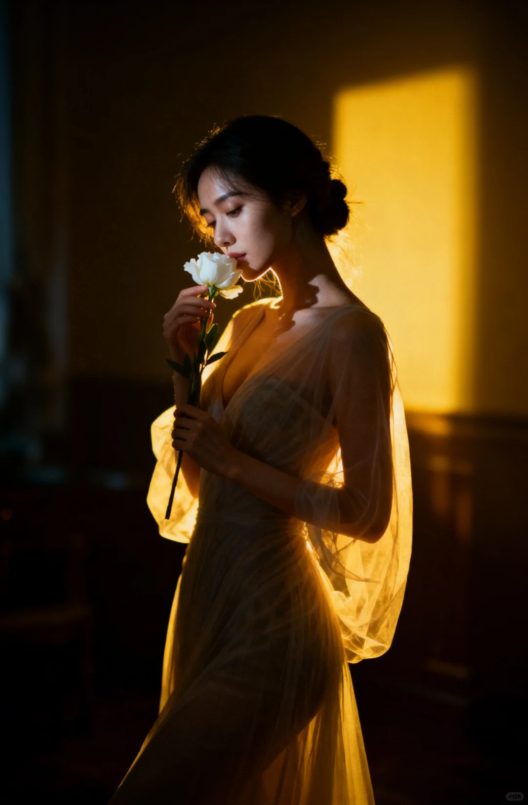 Ai写真●怎样0元生成高级光影氛围感写真？