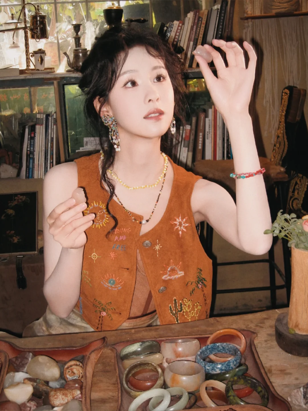 光落在她脸上，万物皆可心动～