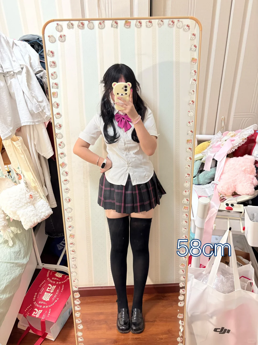 165 130｜微胖宝宝不同长度袜子对比🌟