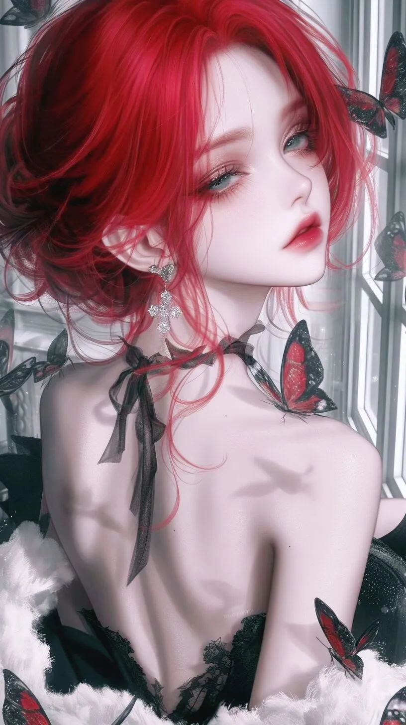 蝴蝶窗御姐系废图分享