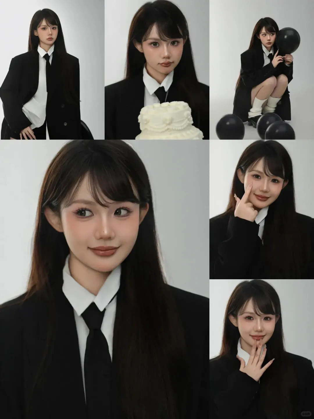 九组甜酷风生日写真风格合集分享