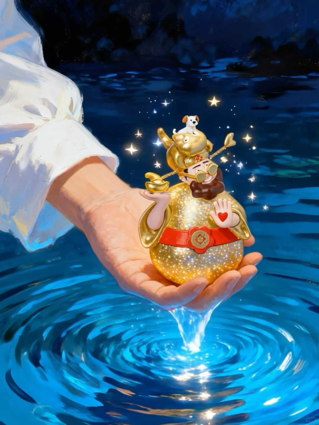 财神壁纸｜流水生财💰