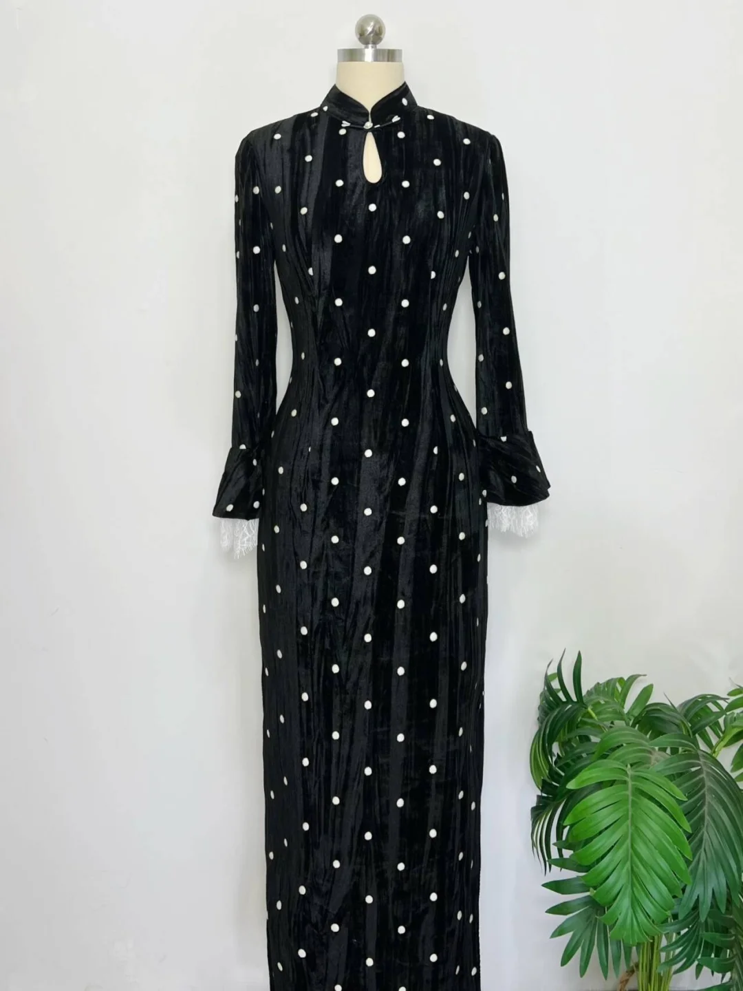 巨巨显瘦的一件，特别日常的改良旗袍