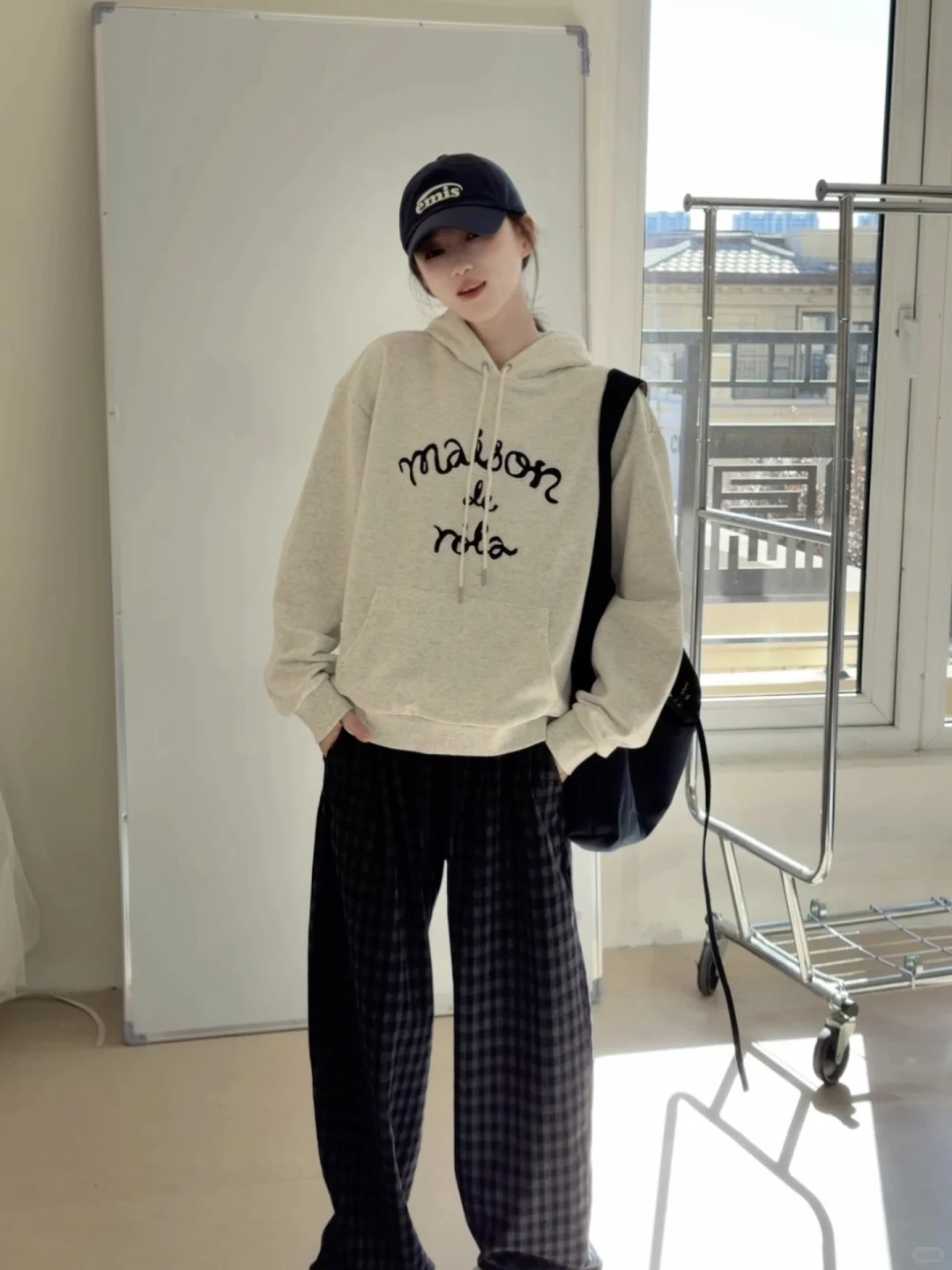 🇰🇷Rolarola新款连帽卫衣💙青春韩系女高