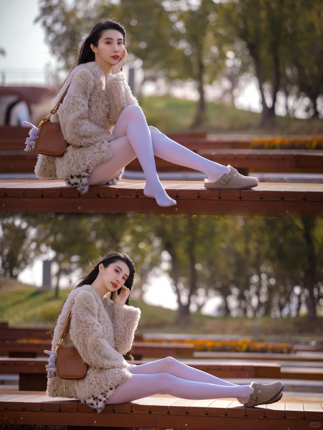 在秋天和我拍写真吧🍂