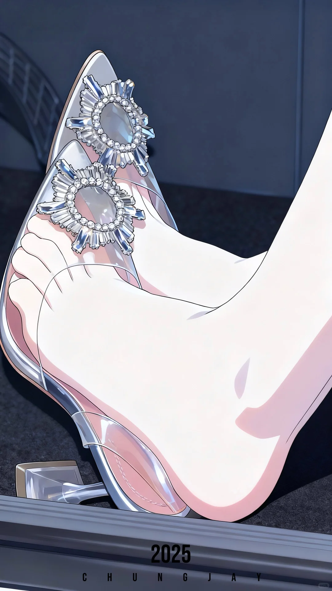 关于动漫中一些玉足的展示和画法