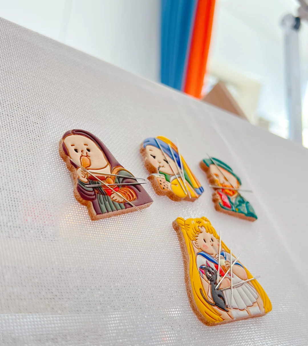 看腻了千篇一律的十字绣针吸，来点新鲜的