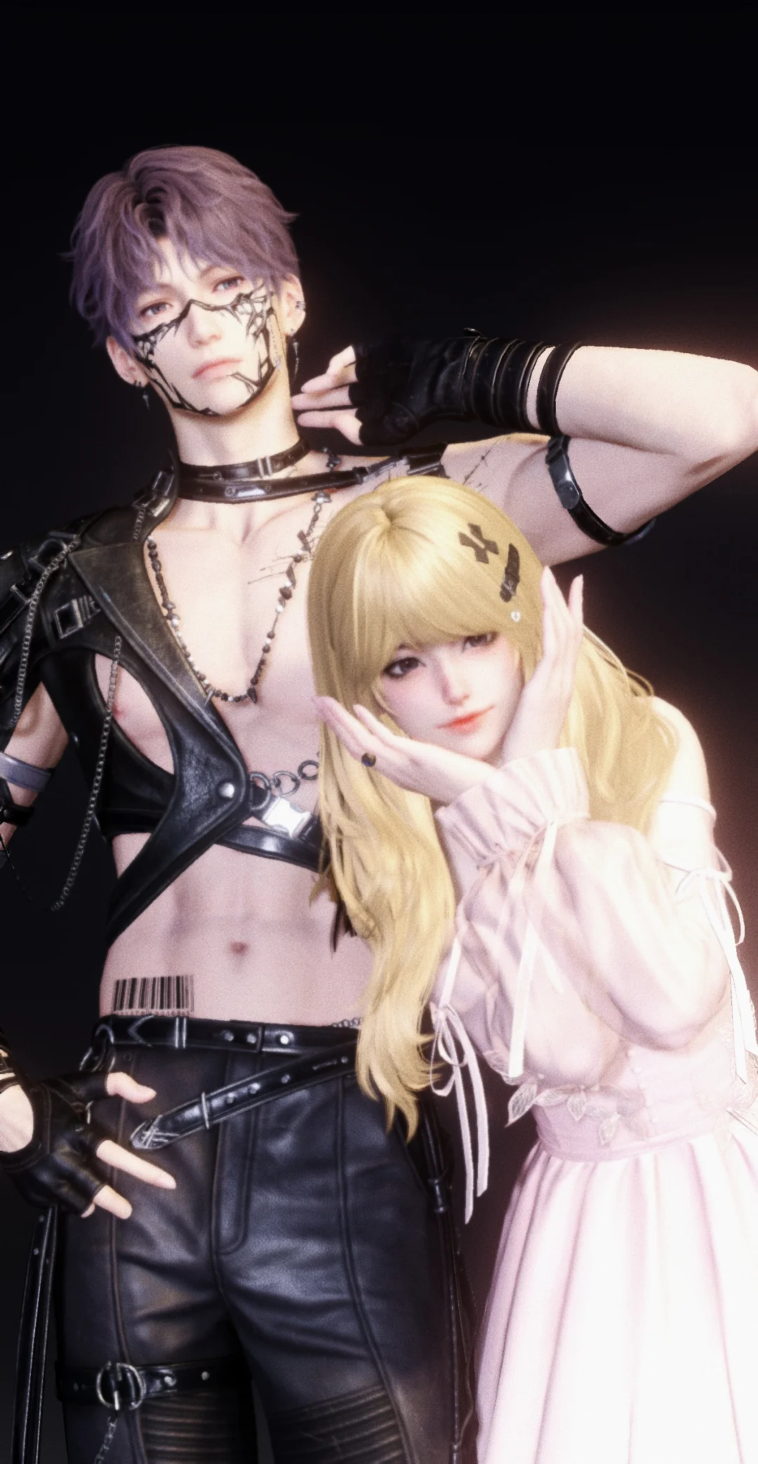 和祁煜仿拍了这张图（p3露脸预警）