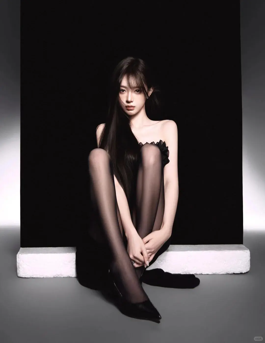 钓系御姐🖤黑丝纯欲恶女腿姿辣妹写真