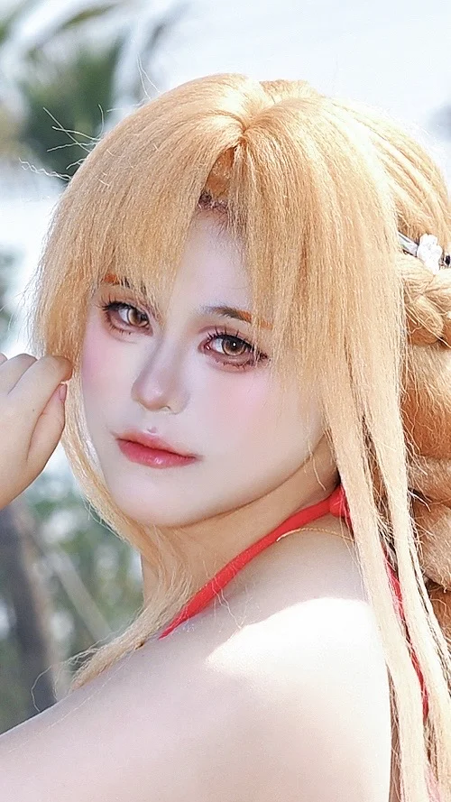 抓住秋天的尾巴拍泳装